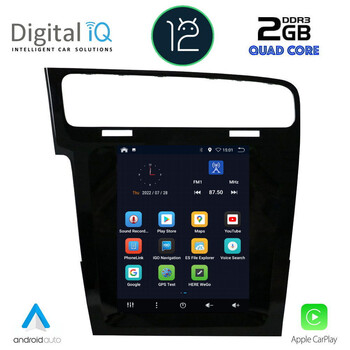 DIGITAL IQ BXH 3985_CPA TESLA STYLE  for VW GOLF 7 mod. 2013&gt;