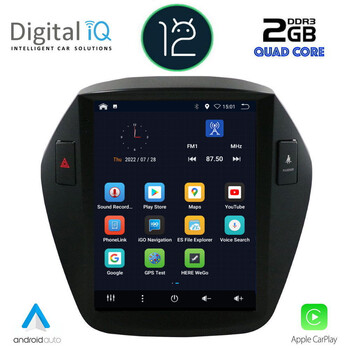 DIGITAL IQ BXH 3896_CPA TESLA STYLE for HYUNDAI IX35 mod. 2010-2015