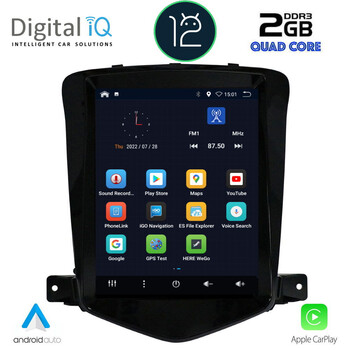 DIGITAL IQ BXH 3925_CPA TESLA STYLE for CHEVROLET CRUZE mod. 2008-2012