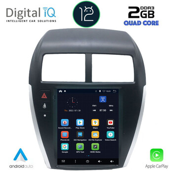 DIGITAL IQ BXH 3952_CPA TESLA STYLE for MITSUBISHI ASX mod. 2009&gt;