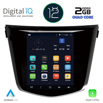 DIGITAL IQ BXH 3968_CPA TESLA STYLE  for NISSAN QASHQAI – XTRAIL mod. 2014&gt;