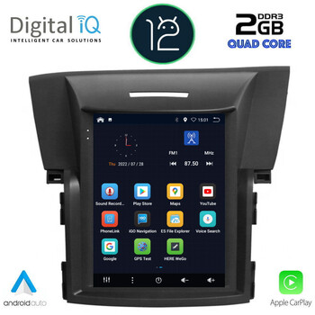 DIGITAL IQ BXH 3978_CPA TESLA STYLE for HONDA CRV mod. 2012-2017