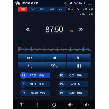 DIGITAL IQ BXH 3854_CPA TESLA STYLE for FORD FIESTA mod. 2008-2017