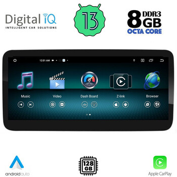 DIGITAL IQ TOP 19981_CPA (12.3'') MULTIMEDIA for MERCEDES A – CLA – GLA mod. 2016-2019 (NTG 5)
