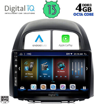 DIGITAL IQ BXD 6124_CPA (10inc) MULTIMEDIA TABLET for DAIHATSU SIRION mod. 2006-2012