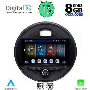 DIGITAL IQ BXD 8066_CPA (9inc) MULTIMEDIA TABLET for MINI COOPER (F55-56-F57) mod. 2015&gt; CLUBMAN (F54) mod. 2015&gt; ROADSTER (F59) mod. 2014&gt; COUNTRYMAN (F60) mod. 2016&gt;