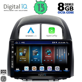 DIGITAL IQ BXD 8124_CPA (10inc) MULTIMEDIA TABLET for DAIHATSU SIRION mod. 2006-2012