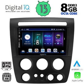 DIGITAL IQ BXD 8218_CPA (9inc) MULTIMEDIA TABLET for HUMMER H3 mod. 2005-2009