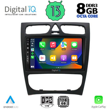 DIGITAL IQ BXD 8402_CPA (9inc) MULTIMEDIA TABLET for MERCEDES C (W203) mod. 1999-2004