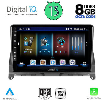 DIGITAL IQ BXD 8405_CPA (9inc) MULTIMEDIA TABLET for MERCEDES C (W204) mod. 2007-2011