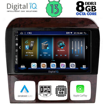 DIGITAL IQ BXD 8426_CPA (9inc) MULTIMEDIA TABLET for MERCEDES  S  W220  mod. 1998-2005