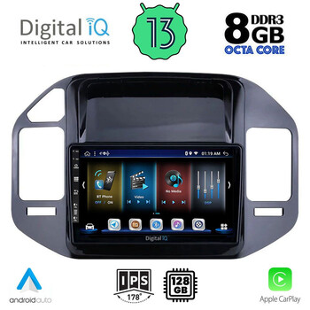 DIGITAL IQ BXD 8444_GPS (9inc) MULTIMEDIA TABLET for MITSUBISHI PAJERO mod. 1999-2006