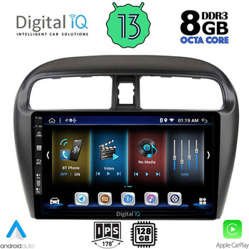 DIGITAL IQ BXD 8448_CPA (9inc) MULTIMEDIA TABLET for MITSUBISHI SPACESTAR mod. 2013-2020