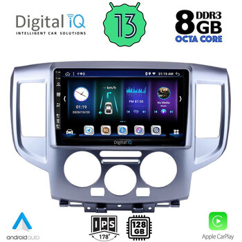 DIGITAL IQ BXD 8458_CPA (9inc) MULTIMEDIA TABLET for NISSAN NV 200 mod. 2009&gt;