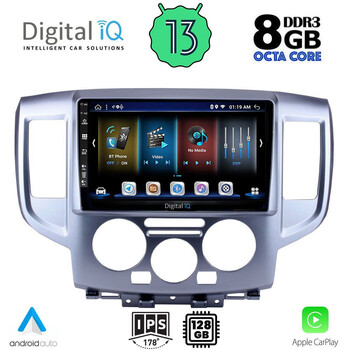 DIGITAL IQ BXD 8458_CPA (9inc) MULTIMEDIA TABLET for NISSAN NV 200 mod. 2009&gt;