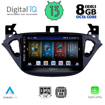 DIGITAL IQ BXD 8486_CPA (9inc) MULTIMEDIA TABLET for OPEL ADAM - CORSA E  mod. 2014-2021