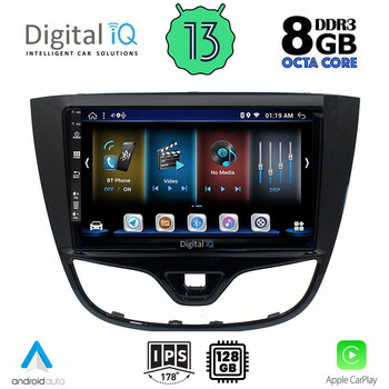 DIGITAL IQ BXD 8489_CPA (10inc) MULTIMEDIA TABLET for OPEL KARL mod. 2014-2019