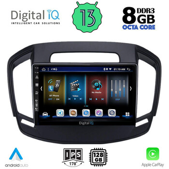 DIGITAL IQ BXD 8492_CPA (9inc) MULTIMEDIA TABLET for OPEL INSIGNIA  mod.2014-2017