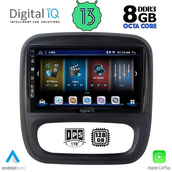 DIGITAL IQ BXD 8499_CPA (9inc) MULTIMEDIA TABLET for OPEL VIVARO – RENAULT TRAFIC – FIAT TALENDO – NISSAN NV 300 mod. 2014&gt;