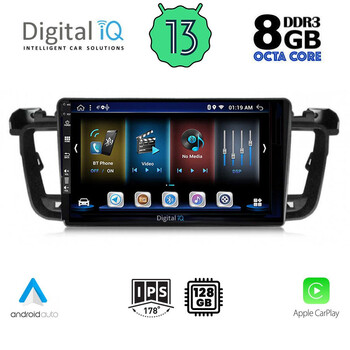DIGITAL IQ BXD 8518_CPA (9inc) MULTIMEDIA TABLET for PEUGEOT 508 mod. 2010-2016