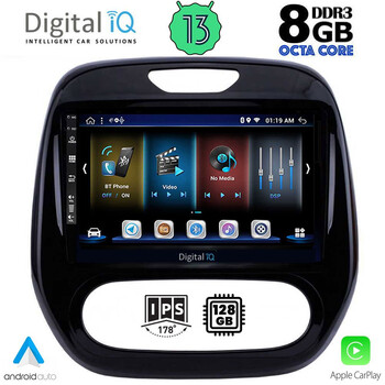 DIGITAL IQ BXD 8542_CPA (9inc) MULTIMEDIA TABLET for RENAULT CAPTUR mod. 2013-2019