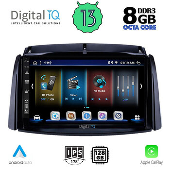 DIGITAL IQ BXD 8551_CPA (9inc) MULTIMEDIA TABLET for RENAULT KOLEOS mod. 2006-2016