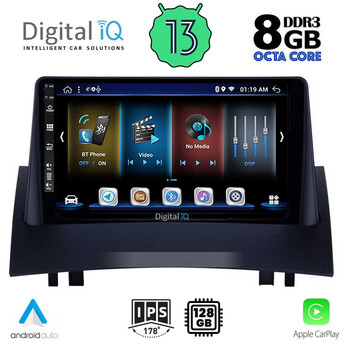 DIGITAL IQ BXD 8555_CPA (9inc) MULTIMEDIA TABLET for RENAULT MEGANE 2 mod. 2002-2008