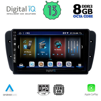 DIGITAL IQ BXD 8571_CPA (9inc) MULTIMEDIA TABLET for SEAT IBIZA mod. 2008-2015