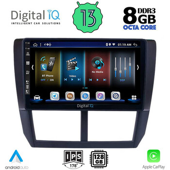 DIGITAL IQ BXD 8662_CPA (9inc) MULTIMEDIA TABLET for SUBARU FORESTER - IMPREZA - XV mod. 2008-2013