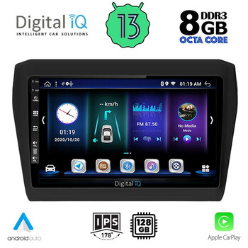 DIGITAL IQ BXD 8686_CPA (9inc) MULTIMEDIA TABLET for SUZUKI SWIFT mod. 2017&gt;