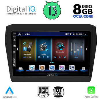 DIGITAL IQ BXD 8686_CPA (9inc) MULTIMEDIA TABLET for SUZUKI SWIFT mod. 2017&gt;