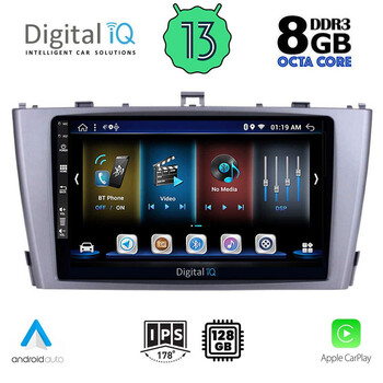 DIGITAL IQ BXD 8705_CPA (9inc) MULTIMEDIA TABLET for TOYOTA AVENSIS (T27) mod. 2009-2015