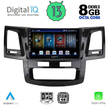 DIGITAL IQ BXD 8720_CPA (9inc) MULTIMEDIA TABLET for TOYOTA HILUX mod. 2005-2016