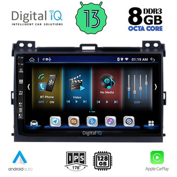 DIGITAL IQ BXD 8723_CPA (9inc) MULTIMEDIA TABLET for TOYOTA LANDCRUISER mod. 2002-2008