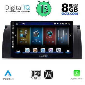 DIGITAL IQ BXD 8045_CPA (9inc) MULTIMEDIA TABLET for BMW Series 5 (E39) mod. 1997-2005 | X5 (E53) mod. 1999-2006