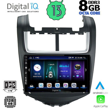DIGITAL IQ BXD 8075_CPA (9inc) MULTIMEDIA TABLET for CHEVROLET AVEO mod. 2014-2017