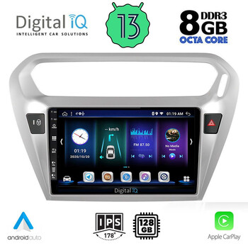 DIGITAL IQ BXD 8511_CPA (9inc) MULTIMEDIA TABLET for CITROEN ELYSEE – PEUGEOT 301 mod. 2013&gt;