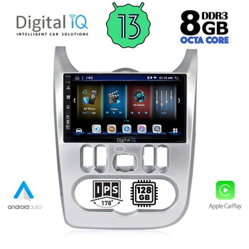 DIGITAL IQ BXD 8101_CPA (9inc) MULTIMEDIA TABLET for DACIA DUSTER – LOGAN – SANDERO mod. 2006-2012