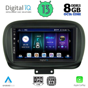 DIGITAL IQ BXD 8134_CPA (9inc) MULTIMEDIA TABLET for FIAT 500Χ mod. 2014&gt;