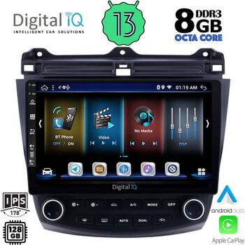 DIGITAL IQ BXD 8182_CPA (10inc) MULTIMEDIA TABLET for HONDA ACCORD mod. 2003-2007