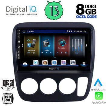 DIGITAL IQ BXD 8196_CPA A/C (9inc) MULTIMEDIA TABLET for HONDA CRV mod. 1996-2006