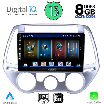 DIGITAL IQ BXD 8227_CPA A/C (9inc) MULTIMEDIA TABLET for HYUNDAI i20 mod. 2008-2012