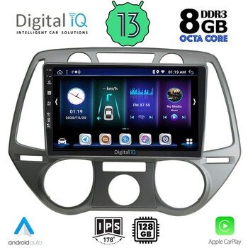 DIGITAL IQ BXD 8228_CPA A/C (9inc) MULTIMEDIA TABLET for HYUNDAI i20 mod. 2008-2012