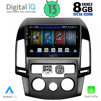 DIGITAL IQ BXD 8231_CPA A/C (9inc) MULTIMEDIA TABLET for HYUNDAI i30 mod. 2007-2012