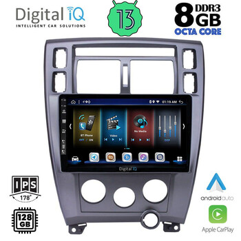 DIGITAL IQ BXD 8241_CPA (10inc) MULTIMEDIA TABLET for HYUNDAI TUSCON mod. 2004-2010