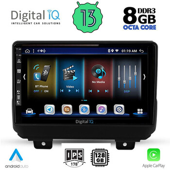 DIGITAL IQ BXD 8298_CPA (9inc) MULTIMEDIA TABLET for JEEP WRANGLER mod. 2018&gt;