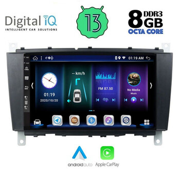 DIGITAL IQ BXD 8403_CPA (8inc) MULTIMEDIA TABLET for MERCEDES C – CLK (W203-209) mod. 2004-2008