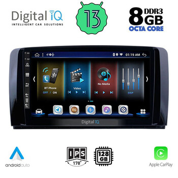DIGITAL IQ BXD 8422_CPA (9inc) MULTIMEDIA TABLET for MERCEDES R (W251) mod. 2006-2015