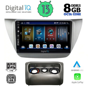DIGITAL IQ BXD 8433_CPA (9inc) MULTIMEDIA TABLET for MITSUBISHI LANCER mod. 2000-2007