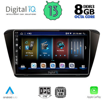 DIGITAL IQ BXD 8605_CPA (10inc) MULTIMEDIA TABLET for SKODA SUPERB mod. 2015&gt;
